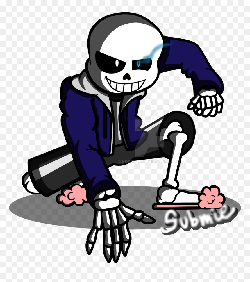 Sans Transparent Art , Png Download - Undertale, Png Download - sans png