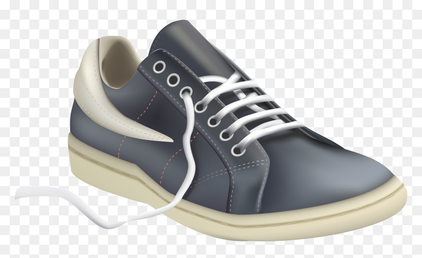 Grey Men Sport Shoe Png Clipart - Png Shoes For Men, Transparent Png - shoes png