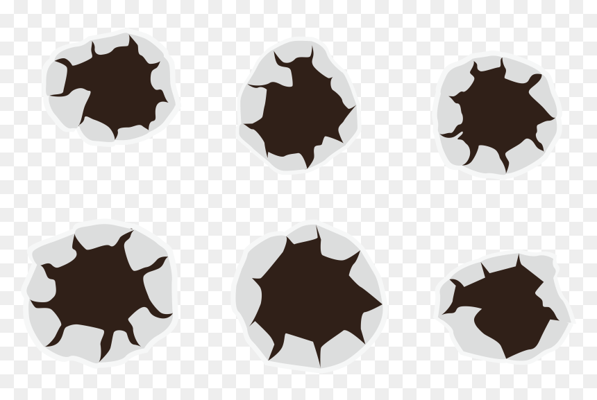 Bullet Holes Png Photos - Banduk Ki Goli Ka Nishan, Transparent Png - bullet holes png