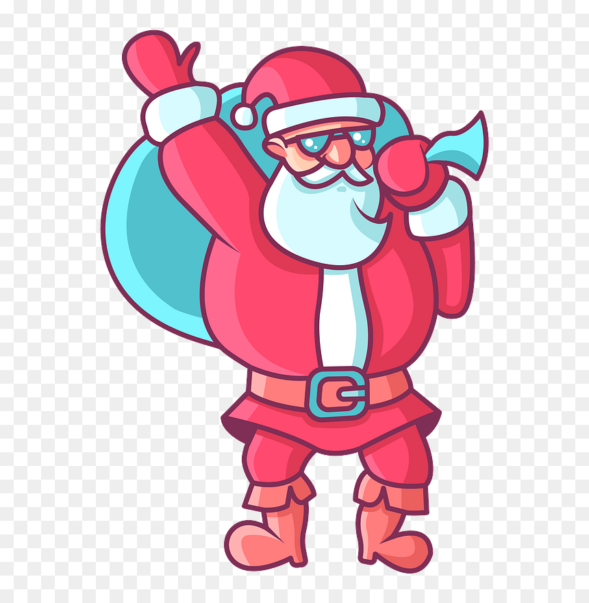 Santa Claus Vector, HD Png Download - santa beard png