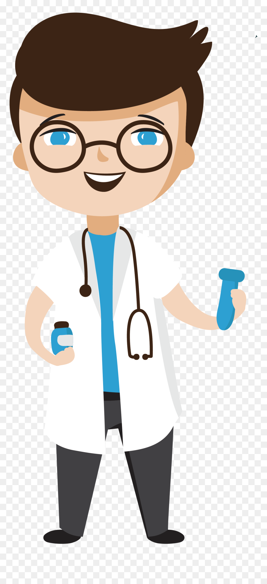 Transparent Doctor Cartoon Png - Doctor Clipart Png, Png Download - cartoon png