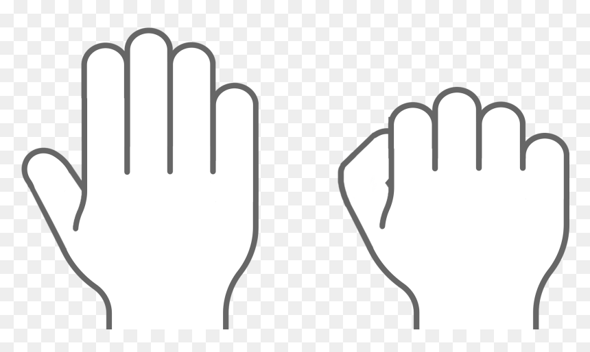 Handicons - Hand Icon Png White, Transparent Png - mouse icon png