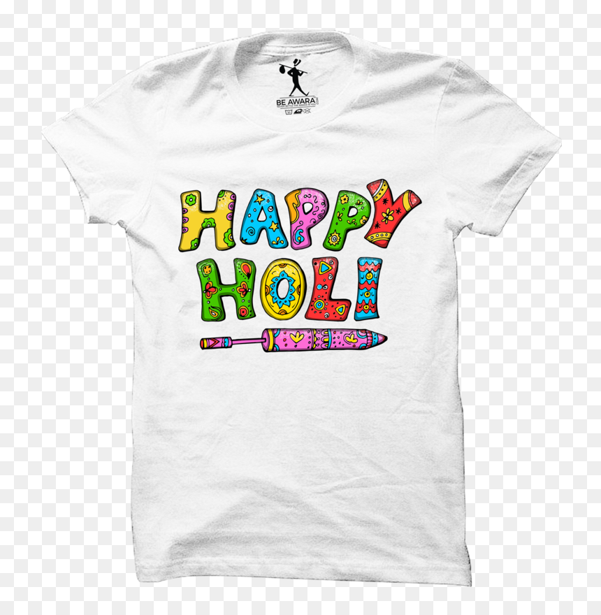 Happy Holi T-shirt - Kiwanis Shirt For Kids, HD Png Download - tshirt png