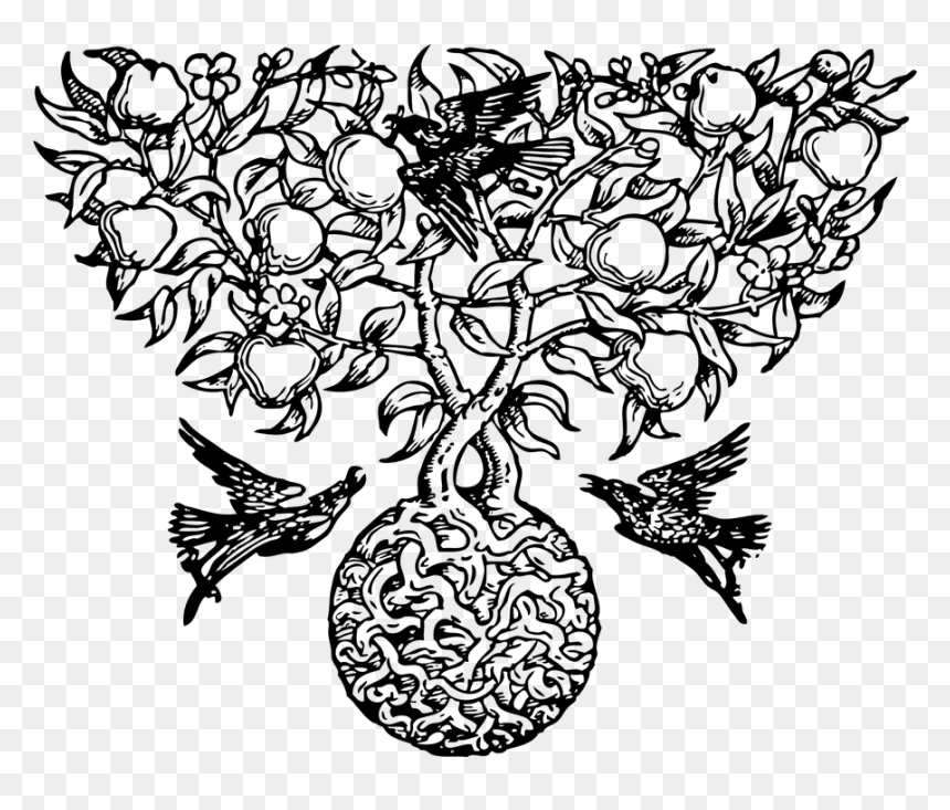 Tree Motif, HD Png Download - roots png