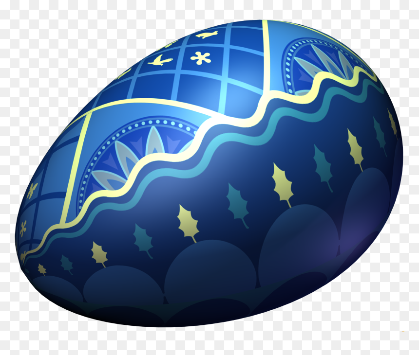 Blue Easter Egg Png Transparent Image - Blue Easter Egg Png, Png Download - easter eggs png