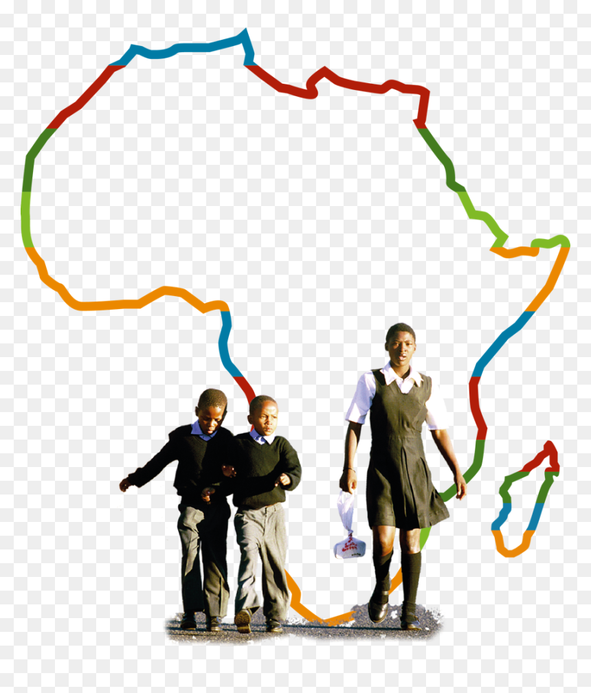 School Uniform South African School In The 1980s, HD Png Download - africa png