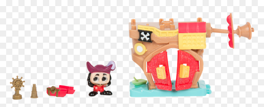 Hook"s Pirate Ship , Png Download - Disney Doorables, Transparent Png - pirate ship png