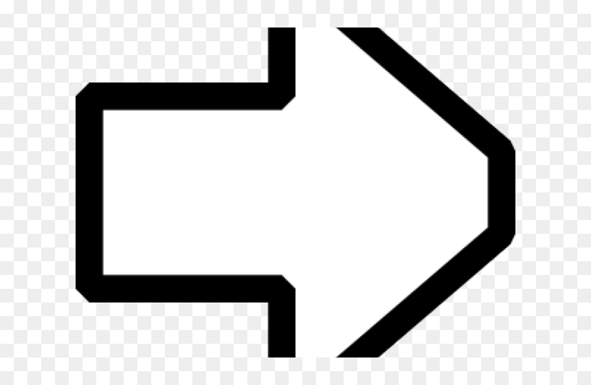 Right Clipart Black Arrow , Png Download, Transparent Png - black arrow png