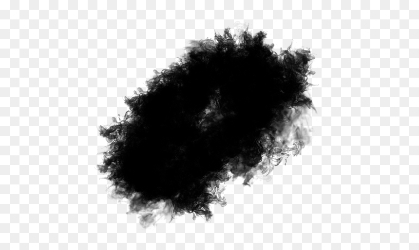 Footage Motion Graphics Video Film - Black Puff Of Smoke, HD Png Download - black smoke png