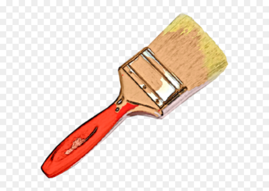 Icon Paintbrush Download Free Vectors, HD Png Download - paintbrush png