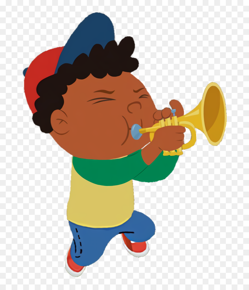Little Einsteins Wiki - Little Einsteins Quincy Trumpet, HD Png Download - trumpet png