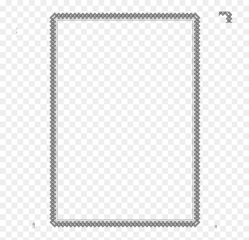 Rectangle,black White M,picture Frames - Köfteci Yusuf, HD Png Download - white rectangle png