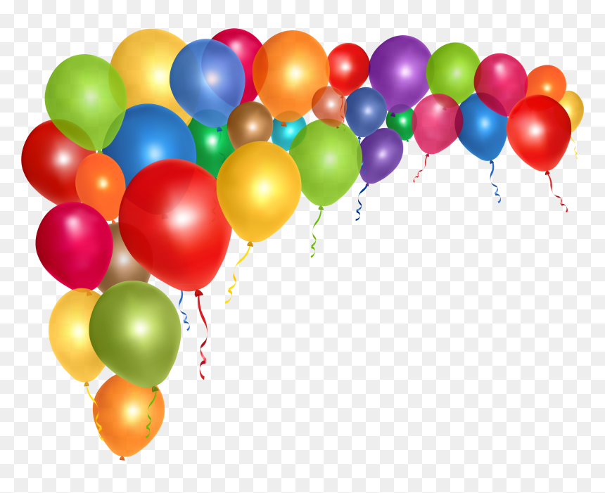 Globos Png Page - Birthday Balloons Clipart, Transparent Png - globos png