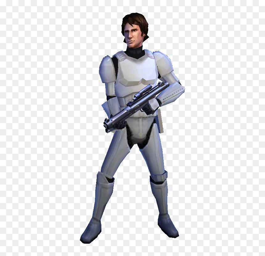 Unit Character Stormtrooper Han - Soldier, HD Png Download - stormtrooper png