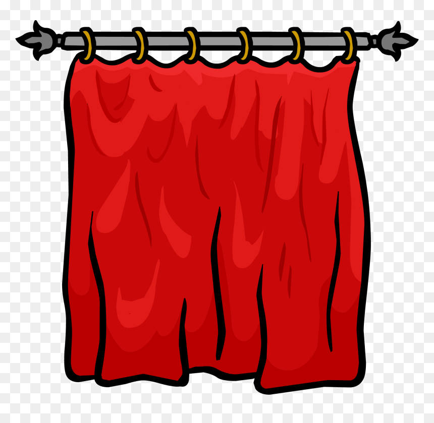 Club Penguin Rewritten Wiki - Club Penguin Curtain, HD Png Download - curtain png