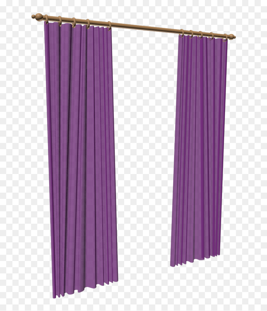 Window With Curtains, 3085550346 - Curtain, HD Png Download - curtain png