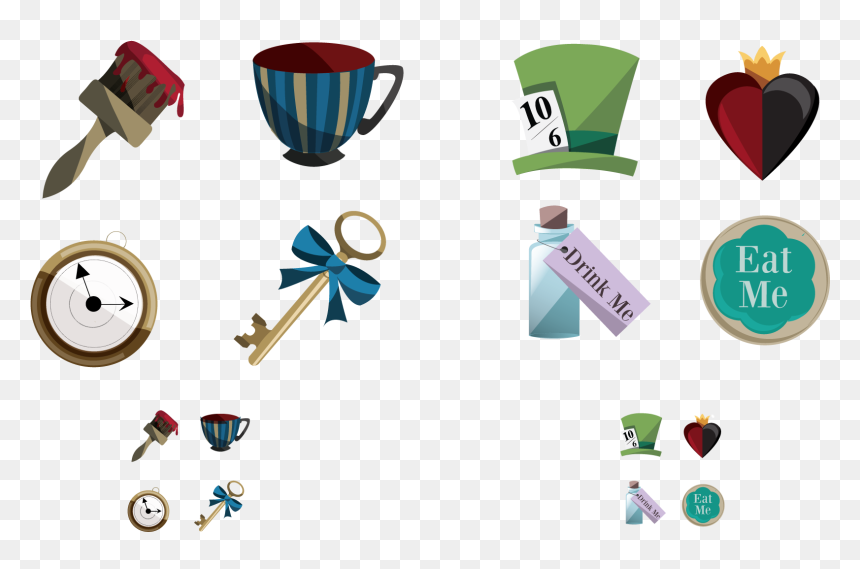 Icon Designs, HD Png Download - alice in wonderland png