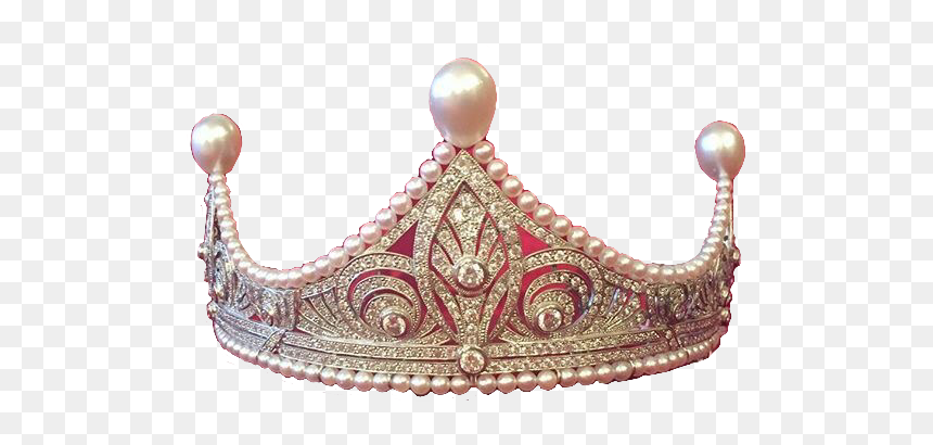 #pearls #pearl #crown #cute #aesthetic #pngs #png #lovely - Crown Aesthetic Png, Transparent Png - pearls png