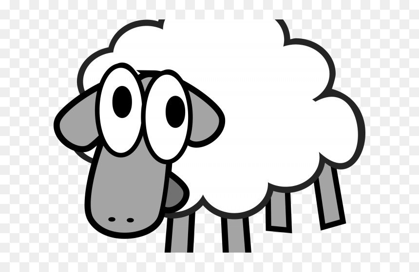 Lamb Clipart Animated - Sheep Cartoon Png, Transparent Png - sheep png