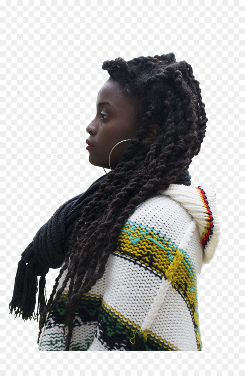 Black Person Walking Png - Girl, Transparent Png - person walking png