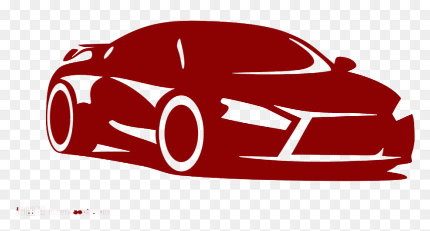 Sports Car Silhouette Car Tuning - Race Car Silhouette Png, Transparent Png - sports png