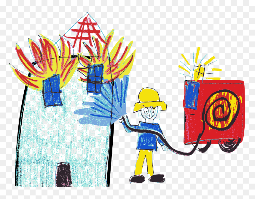 Fireman Bombero Fuego Fire - Portable Network Graphics, HD Png Download - fuego png