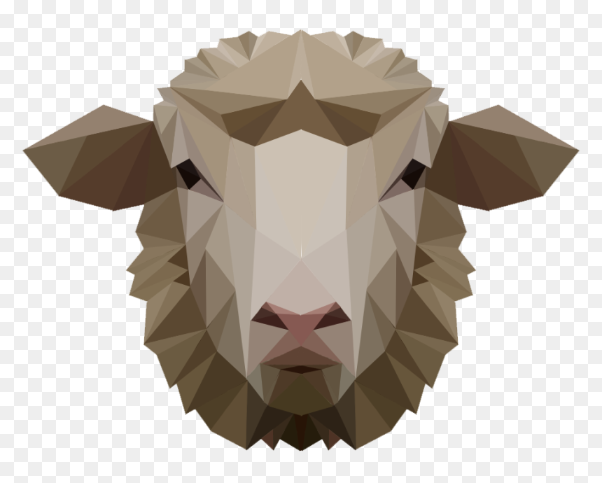 Download Sheep Png Clipart For Designing Projects - Low Poly Animals Png, Transparent Png - sheep png