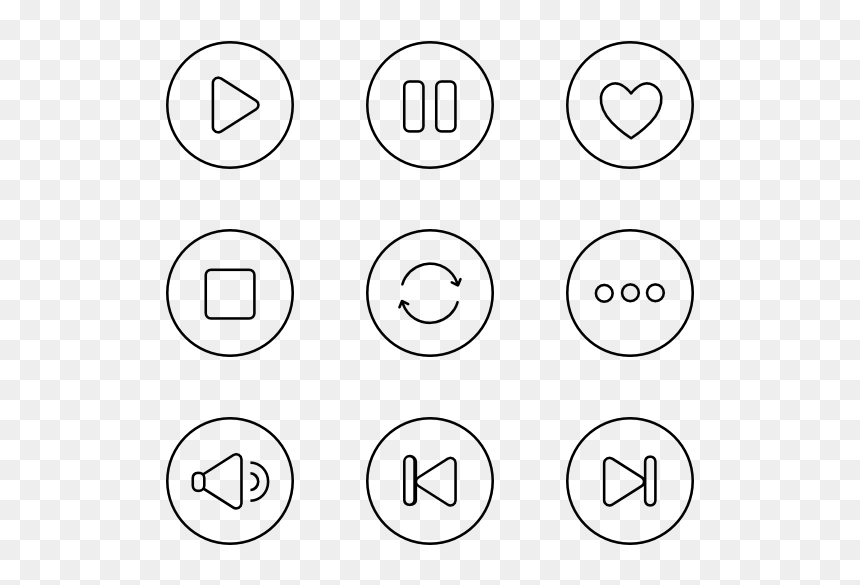 Cartoon Faces Of Different Emotions, HD Png Download - music icon png