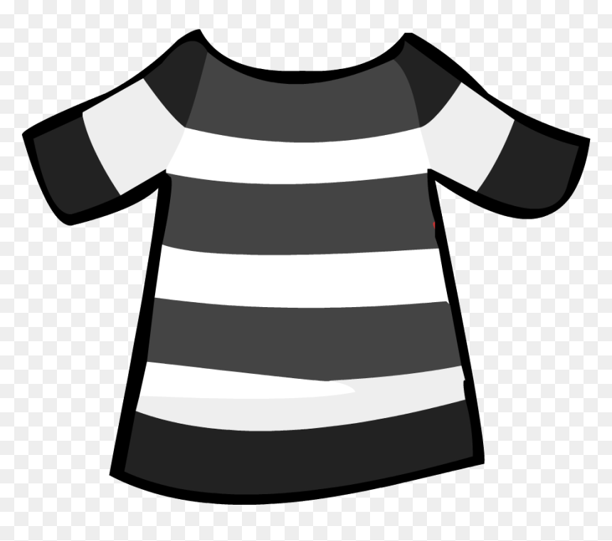 Image Old Sailor S - Black And White Striped Shirt Cartoon, HD Png Download - stripes png