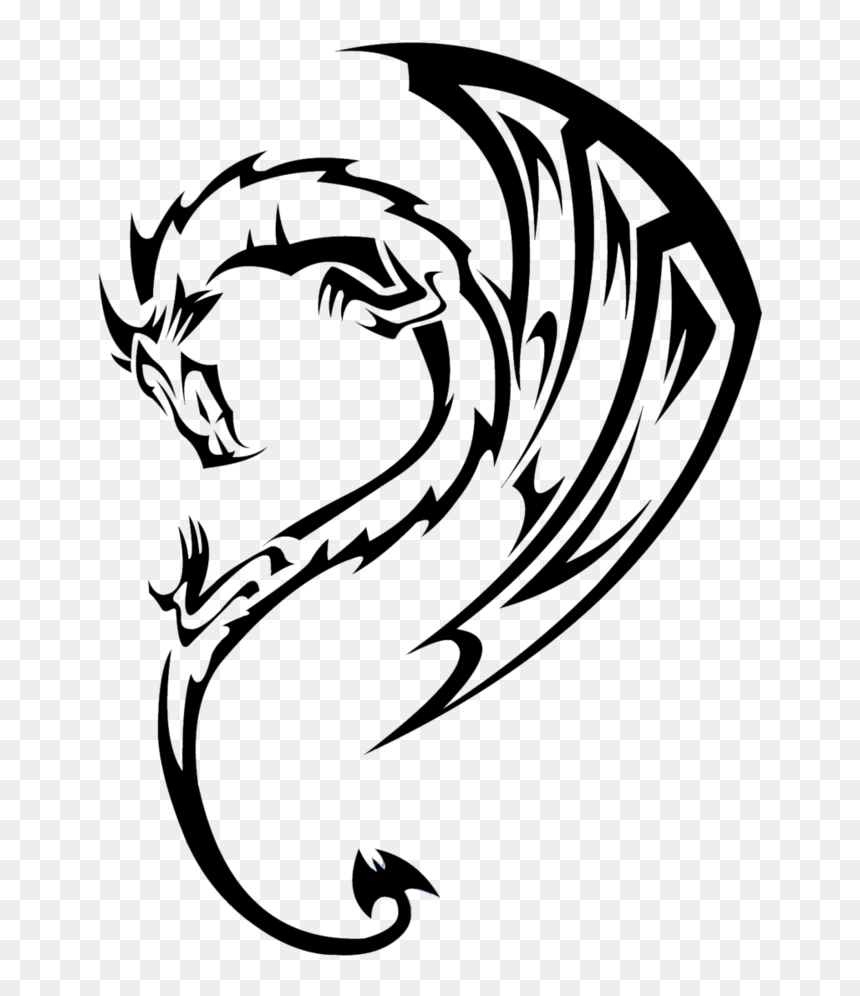 Dragon Tattoos Free Png Image - Dragon Tattoos Transparent, Png Download - tattoos png