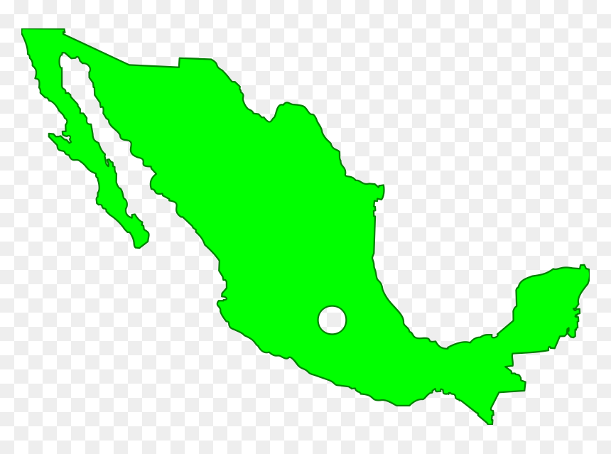 Mexico Map Clip Arts - Mexico Map Clipart, HD Png Download - mexico png
