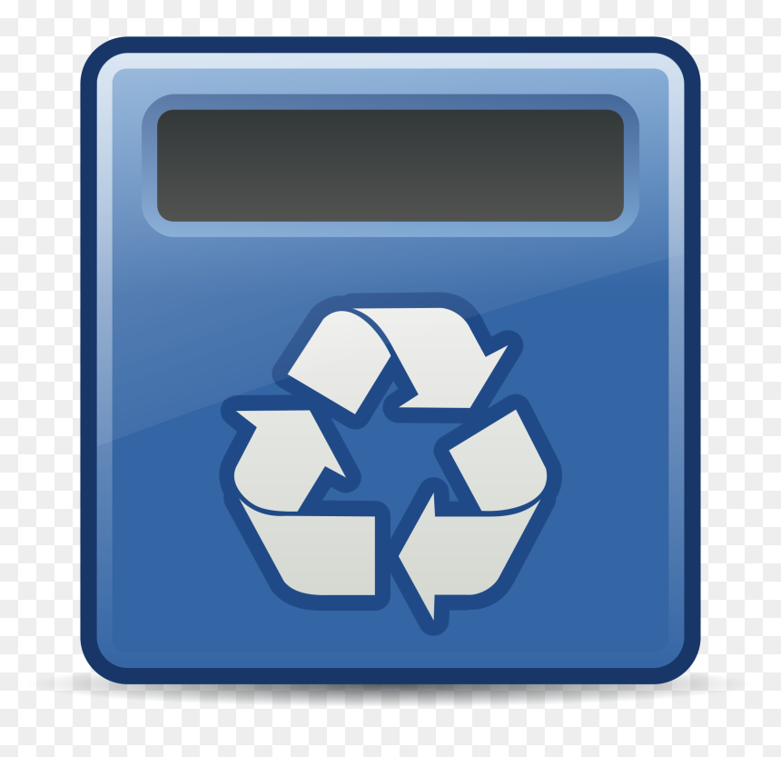 Trash Empty Image Icon Png, Transparent Png - trash png