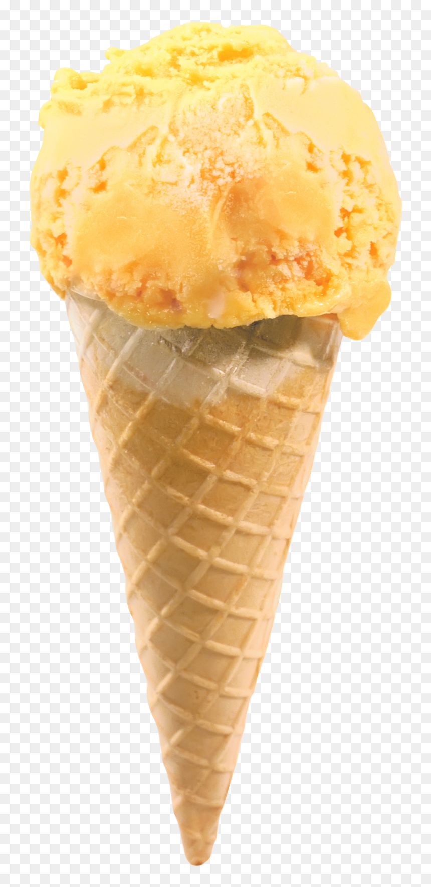 Sugar Png Transparent Image - Cone Ice Cream Png, Png Download - ice cream cone png
