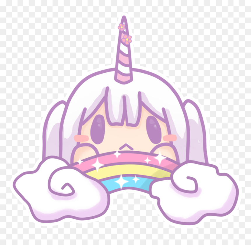 Chibi Unicorn Drawings Pictures To Pin On Pinterest - Chibi Unicorn Drawing Cute, HD Png Download - pinterest png