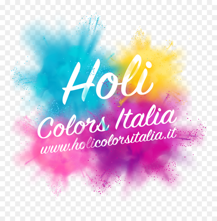 Calligraphy, HD Png Download - holi colors png
