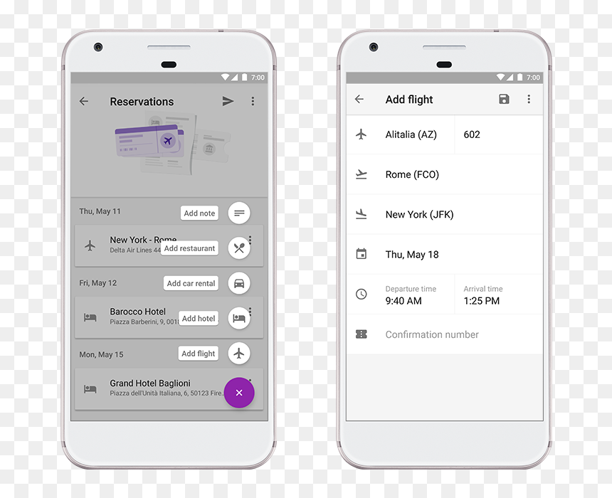 Google Trips Static Post 0000 Blog Post - Google Trips Add Reservation, HD Png Download - static png