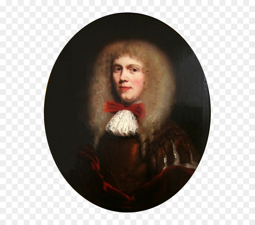 Maes Portrait Of A Man In A Wig - Nicolaes Maes, HD Png Download - wig png