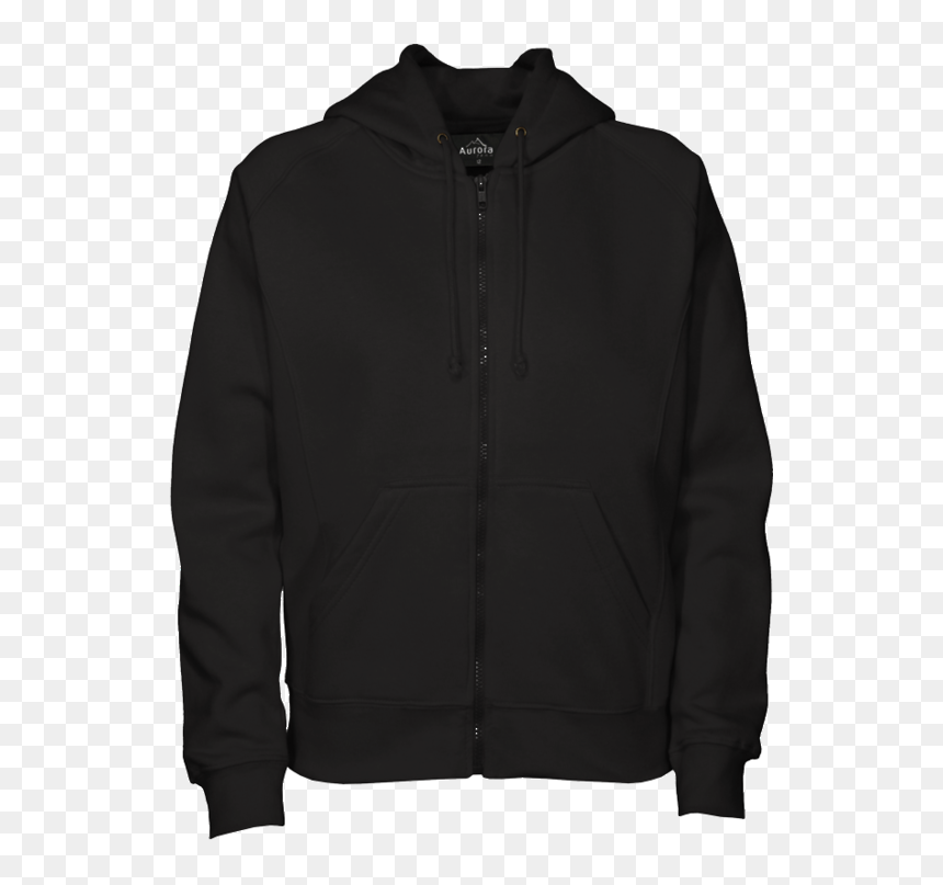 Hoodie With Zipper Transparent & Png Clipart Free Download - Nike Embroidered Logo Hoodie, Png Download - zipper png
