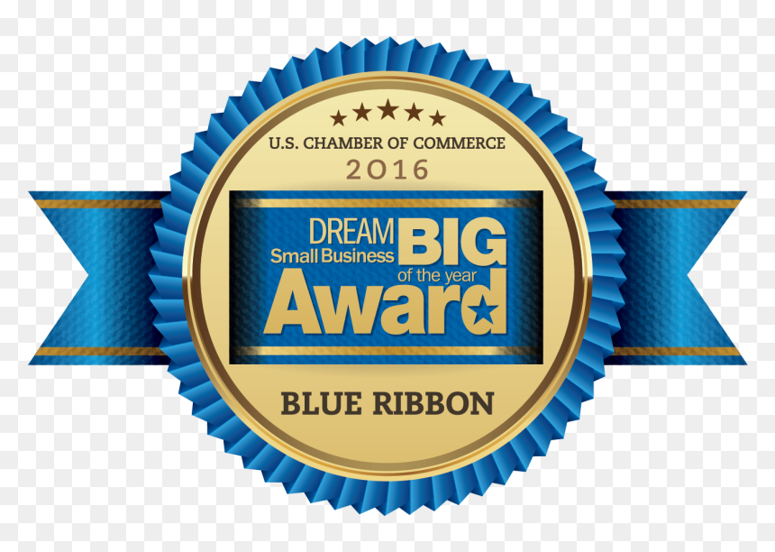 Us Chamber Of Commerce Award, HD Png Download - blue ribbon png