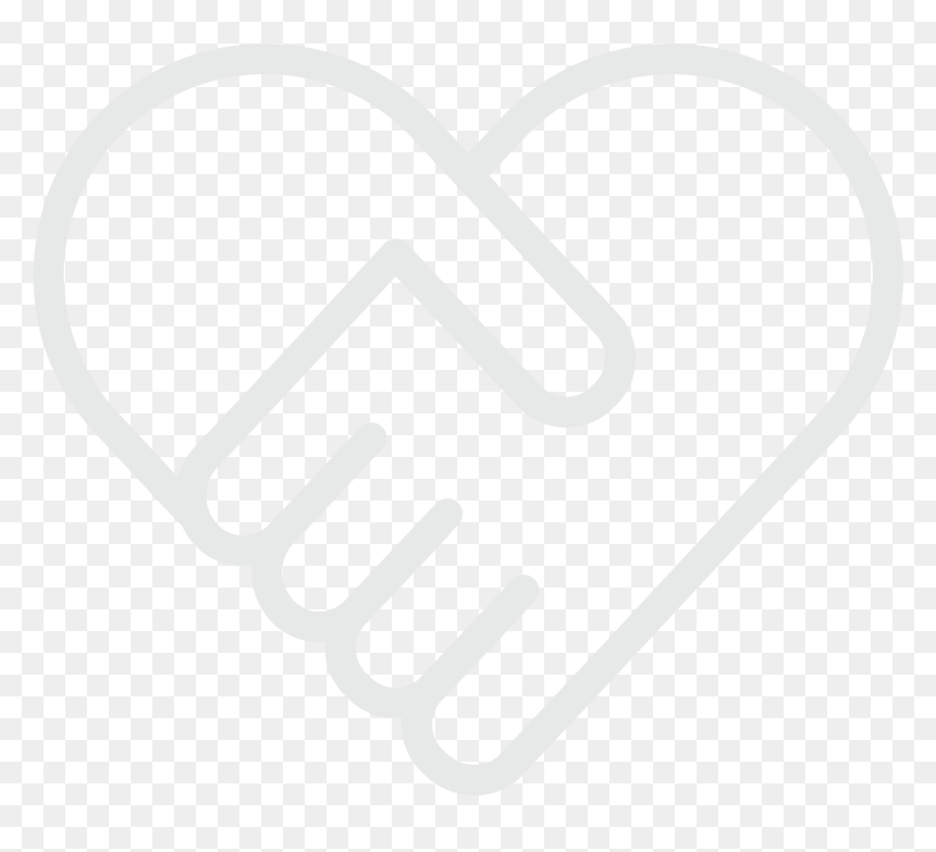 Love Our Neighbors Modesto, HD Png Download - black heart png
