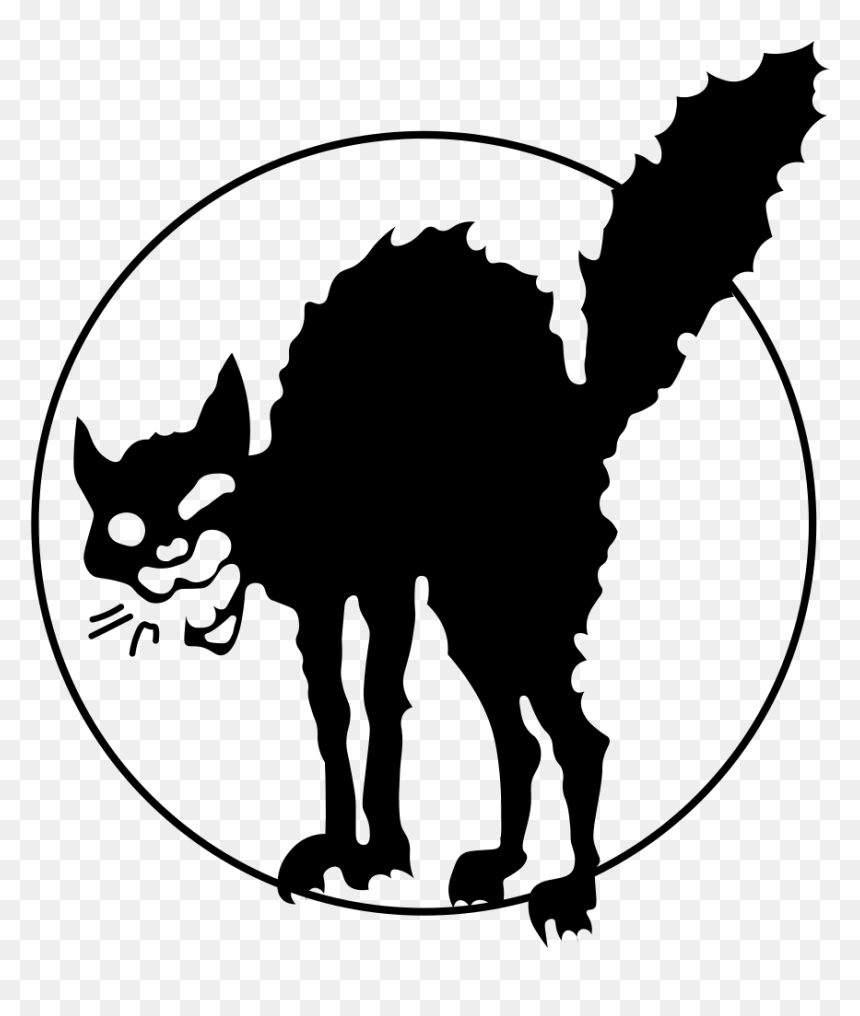 Anarchist Black Cat - Black Cat Symbol, HD Png Download - black cat png