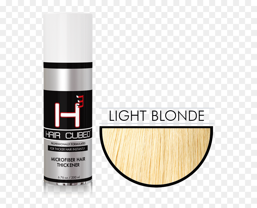 Haircubed ® Light Blond Fiber Waterproof ,solution - Cosmetics, HD Png Download - blonde hair png
