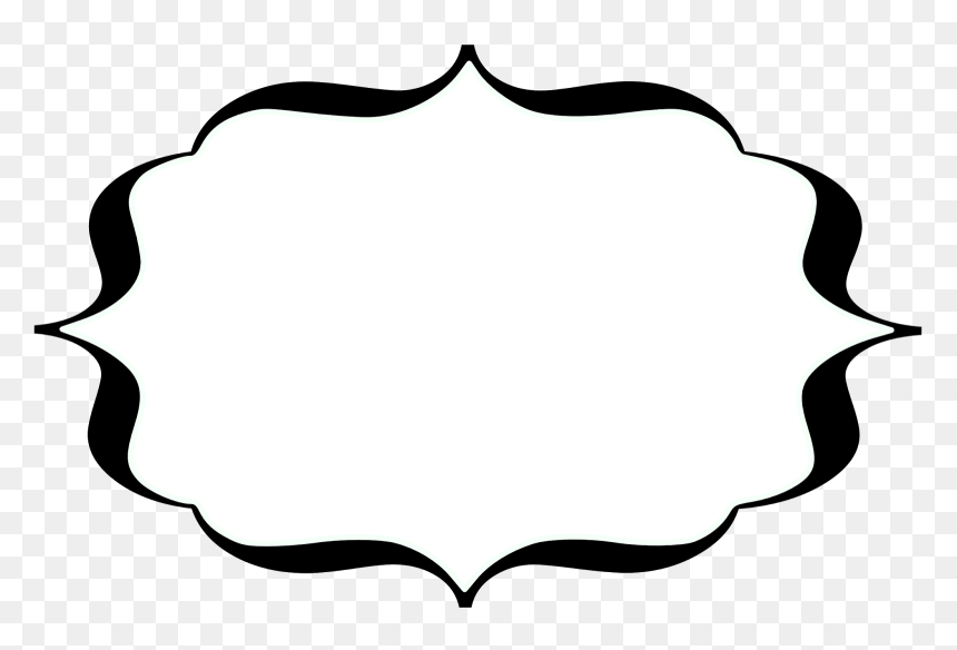 Fancy Label Png, Transparent Png - label png