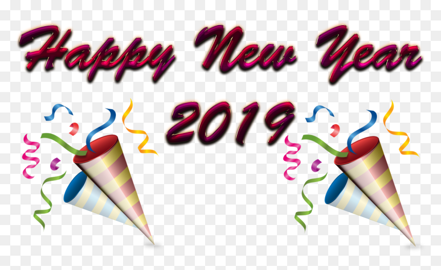 Ice Cream Cone , Png Download - Happy New Year Foods 2019, Transparent Png - ice cream cone png