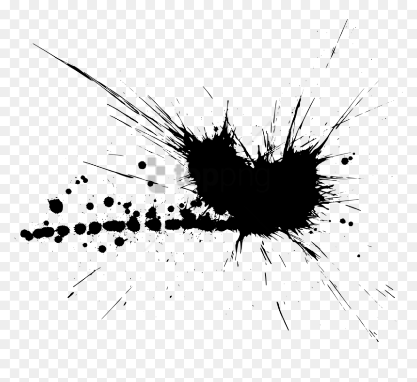 Free Png Ink Splash Png Png Image With Transparent - Vijay Mahar Background Hd, Png Download - holi colour splash png