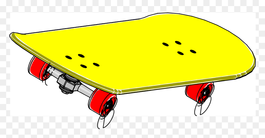 Skateboard Clip Arts - Free Transparent Skateboard Clipart, HD Png Download - skateboard png