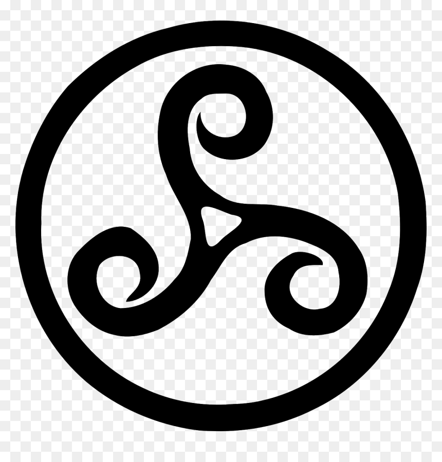 Pattern, Celtic, Tribal, Kilian, Symbol, Spiral, Breton - Slavic Symbols, HD Png Download - spiral png