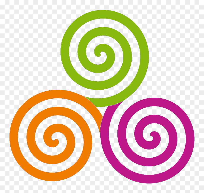 Triple Spiral Rdf - Charing Cross Tube Station, HD Png Download - spiral png