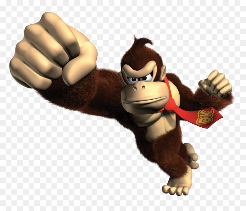 Donkey Kong Png Pic - Donkey Kong Jungle Beat Dk, Transparent Png - donkey kong png