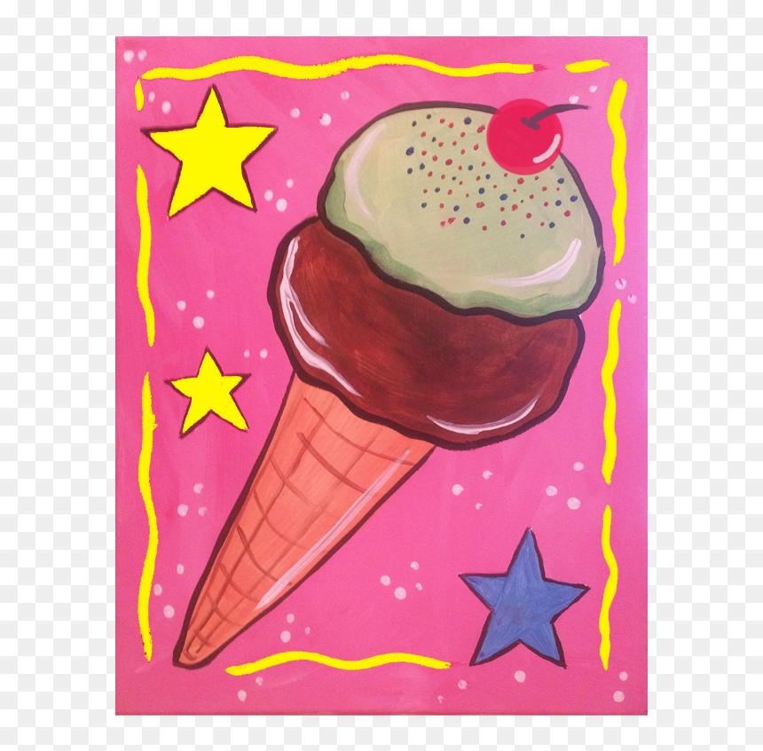 “ice Cream Cone” - Ice Cream Cone, HD Png Download - ice cream cone png